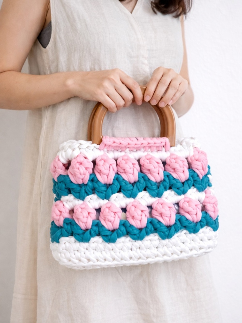 Handcrafted Crochet Tote Bag